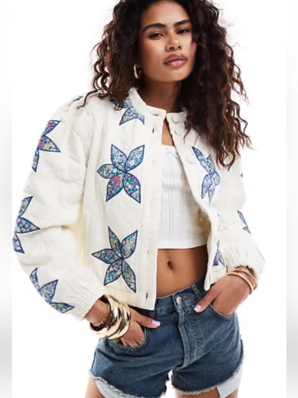 Free people quilted jacket